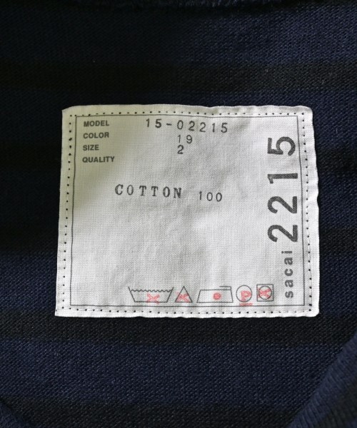 sacai（サカイ）Tシャツ・カットソー 紺 サイズ:2(M位) レディース/2200611240125