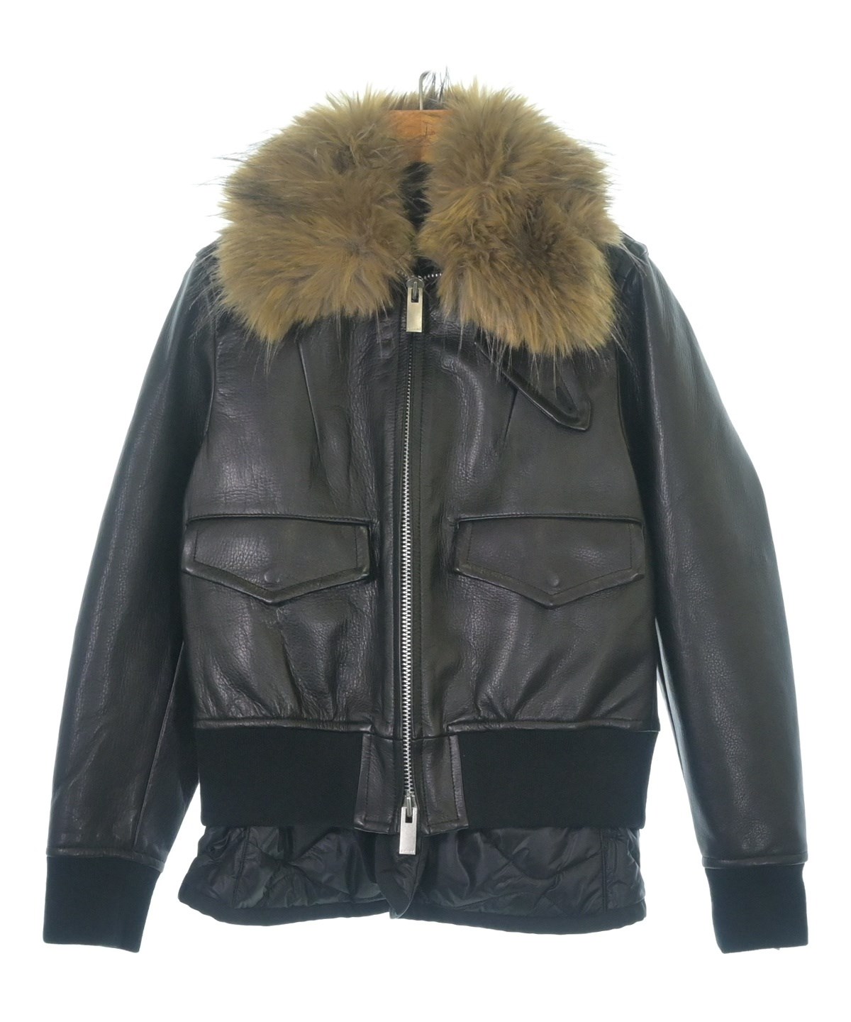 sacai（サカイ）ミリタリーブルゾン 黒 サイズ:1(S位) レディース