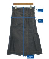 sacai（サカイ）ロング・マキシ丈スカート 紺 サイズ:2(M位) レディース/2200612876026