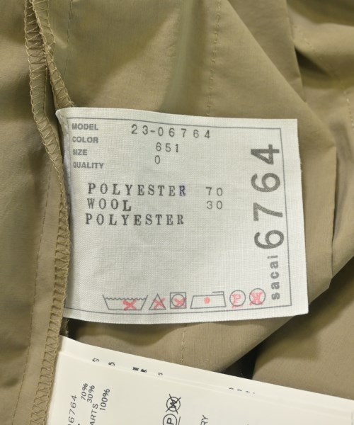 sacai（サカイ）その他 ベージュ サイズ:0(XS位) レディース/2200612992054