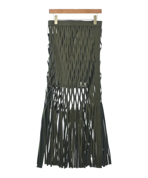 sacai（サカイ）ロング・マキシ丈スカート カーキ サイズ:2(M位) レディース/2200612250024