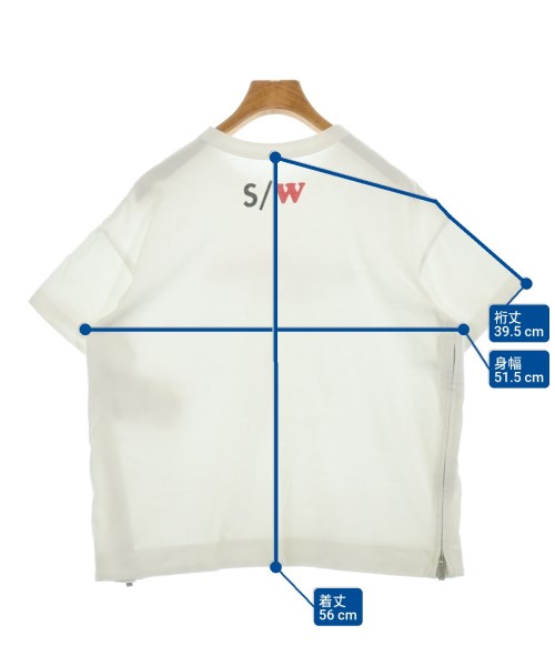 sacai（サカイ）Tシャツ・カットソー 白 サイズ:2(M位) レディース/2200613409063