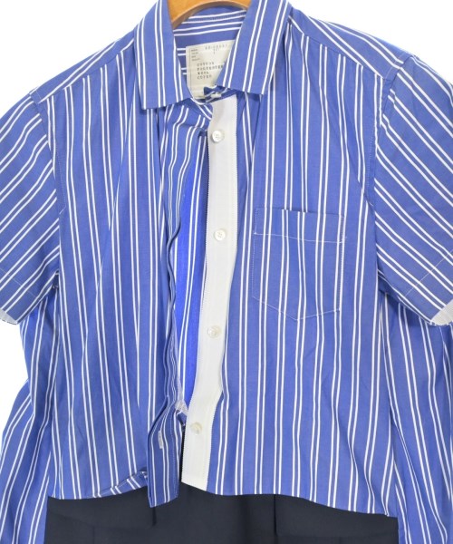 sacai（サカイ）シャツワンピース 青 サイズ:1(S位) レディース/2200613685115