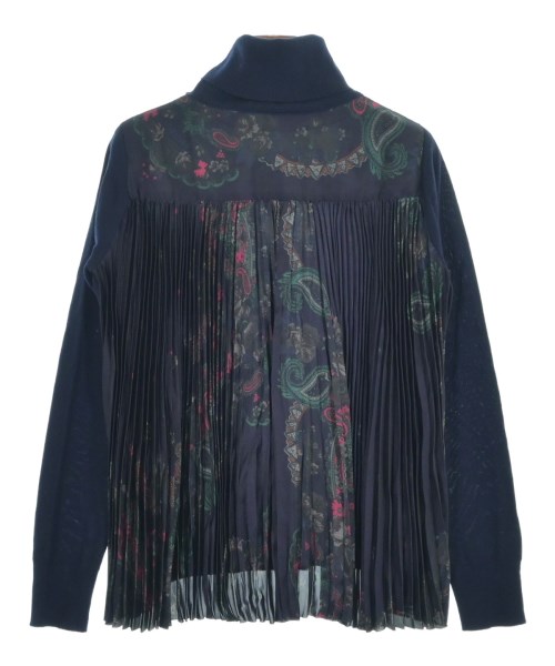 sacai（サカイ）ニット・セーター 紺 サイズ:1(S位) レディース/2200609499023