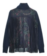 sacai（サカイ）ニット・セーター 紺 サイズ:1(S位) レディース/2200609499023