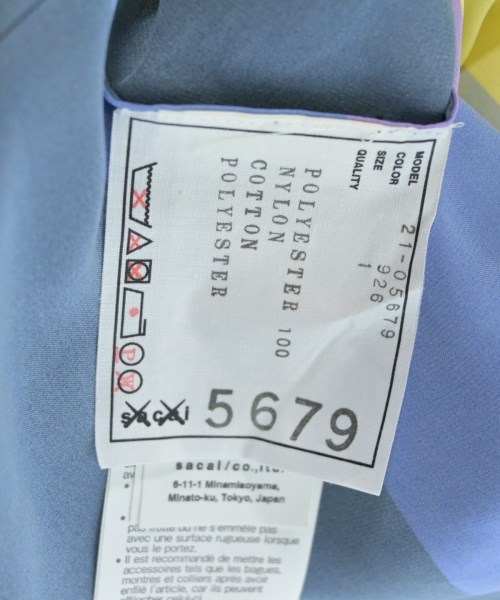 sacai（サカイ）その他 紺 サイズ:1(S位) レディース/2200614094015