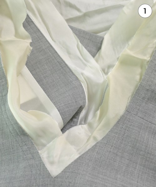 sacai（サカイ）カジュアルシャツ グレー サイズ:1(S位) レディース/2200614230031