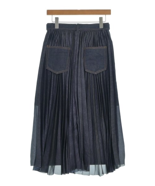 sacai（サカイ）ロング・マキシ丈スカート 紺 サイズ:1(S位) レディース/2200614827125