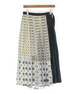 sacai（サカイ）ひざ丈スカート 白 サイズ:1(S位) レディース/2200614835090
