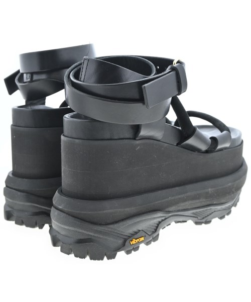 sacai（サカイ）サンダル 黒 サイズ:EU38(24.5cm位) レディース/2200617102090