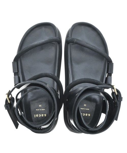 sacai（サカイ）サンダル 黒 サイズ:EU38(24.5cm位) レディース/2200617102090