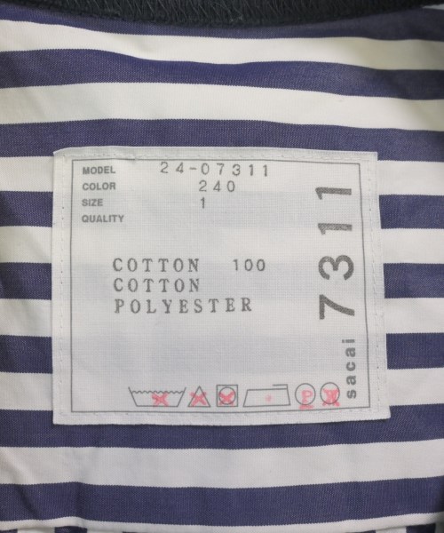 sacai（サカイ）Tシャツ・カットソー 紺 サイズ:1(S位) レディース/2200615472041