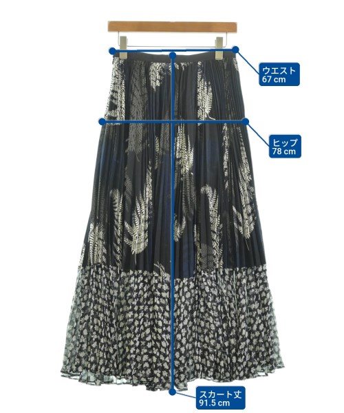 sacai（サカイ）ロング・マキシ丈スカート 黒 サイズ:1(S位) レディース/2200615472065