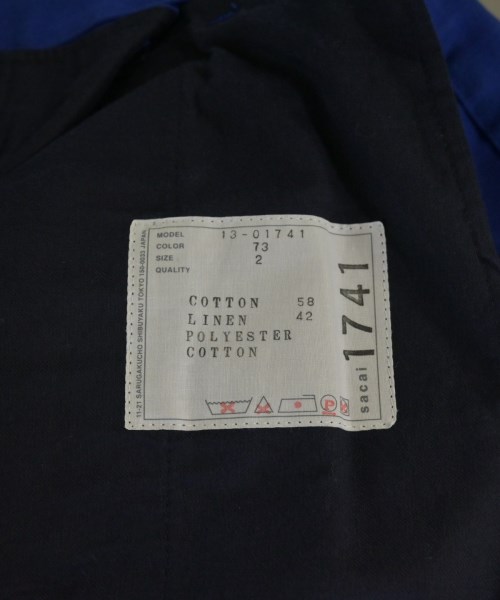 sacai（サカイ）ショートパンツ 青 サイズ:2(M位) レディース/2200617399056