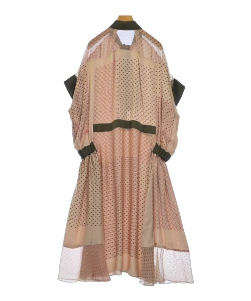 sacai（サカイ）ワンピース ピンク サイズ:3(L位) レディース/2200617112112