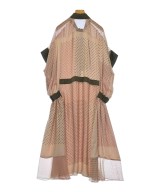 sacai（サカイ）ワンピース ピンク サイズ:3(L位) レディース/2200617112112