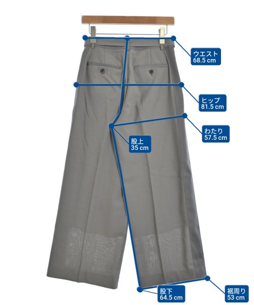 sacai（サカイ）スラックス カーキ サイズ:1(S位) レディース/2200618059010
