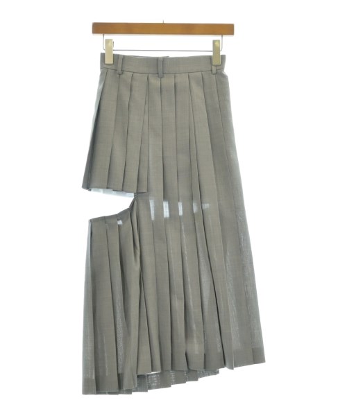 sacai（サカイ）ロング・マキシ丈スカート グレー サイズ:0(XS位) レディース/2200618172078