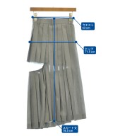 sacai（サカイ）ロング・マキシ丈スカート グレー サイズ:0(XS位) レディース/2200618172078