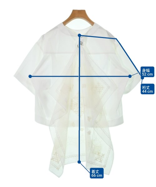 sacai（サカイ）ブラウス 白 サイズ:2(M位) レディース/2200609524367