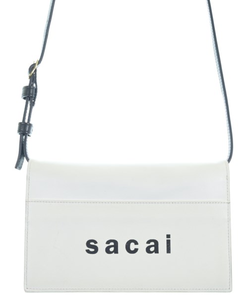 sacai（サカイ）ショルダーバッグ 白 サイズ:- レディース/2200618524112
