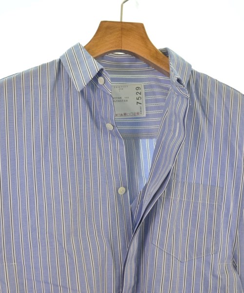 sacai（サカイ）カジュアルシャツ 青 サイズ:1(S位) レディース/2200607183016