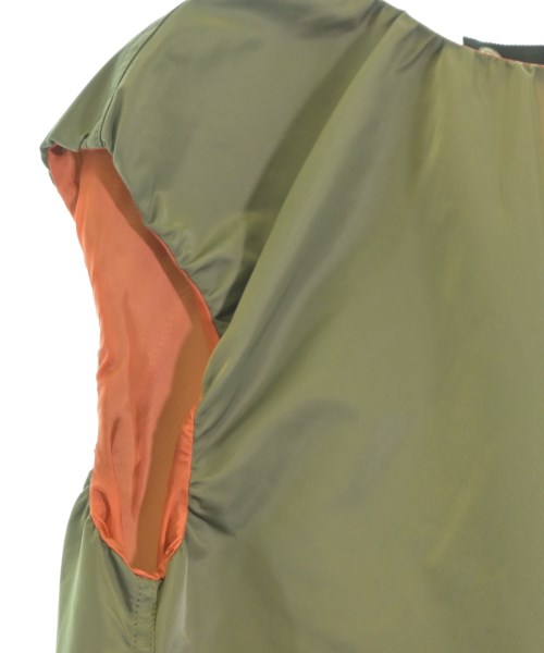 sacai（サカイ）ワンピース カーキ サイズ:4(XL位) レディース/2200618367092