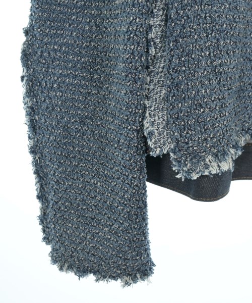 sacai（サカイ）ノーカラージャケット 紺 サイズ:2(M位) レディース/2200618398010