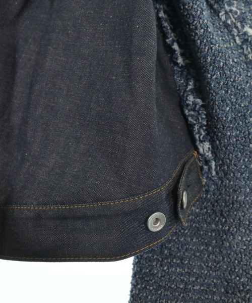 sacai（サカイ）ノーカラージャケット 紺 サイズ:2(M位) レディース/2200618398010