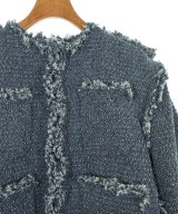 sacai（サカイ）ノーカラージャケット 紺 サイズ:2(M位) レディース/2200618398010