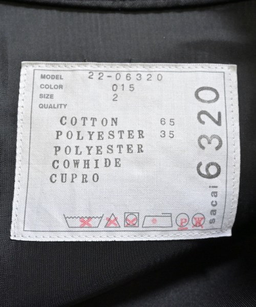 sacai（サカイ）トレンチコート カーキ サイズ:2(M位) レディース/2200619893118