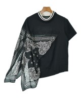 sacai（サカイ）Tシャツ・カットソー 黒 サイズ:1(S位) レディース/2200619918040