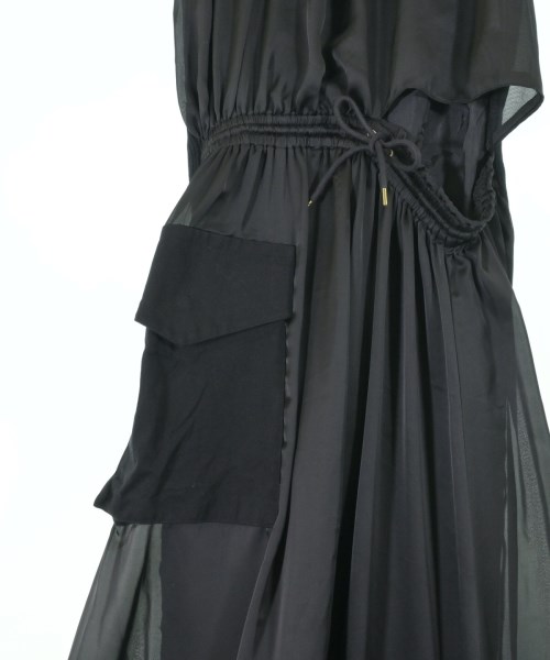 sacai（サカイ）ワンピース 黒 サイズ:1(S位) レディース/2200610970016