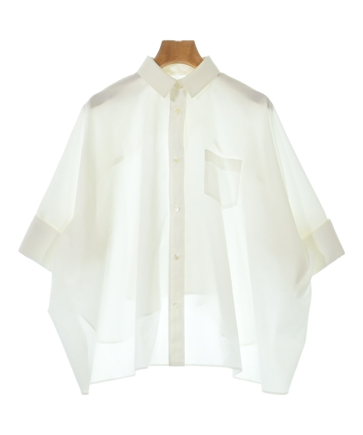 sacai（サカイ）ブラウス 白 サイズ:1(S位) レディース