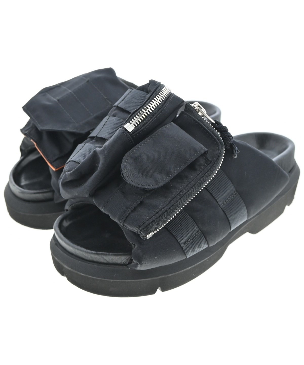 sacai（サカイ）サンダル 黒 サイズ:EU36(22.5cm位) レディース