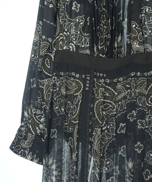 sacai（サカイ）ワンピース 黒 サイズ:1(S位) レディース/2200602404055