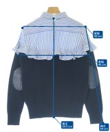 sacai（サカイ）カジュアルシャツ 紺 サイズ:2(M位) レディース/2200606105217