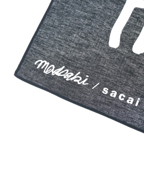 sacai（サカイ）バンダナ・スカーフ 黒 サイズ:- レディース/2200607792058