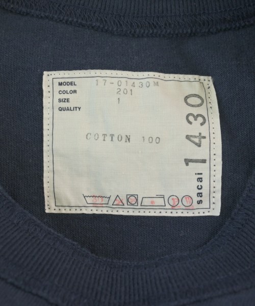 sacai（サカイ）Tシャツ・カットソー 紺 サイズ:1(S位) メンズ/2200607634044