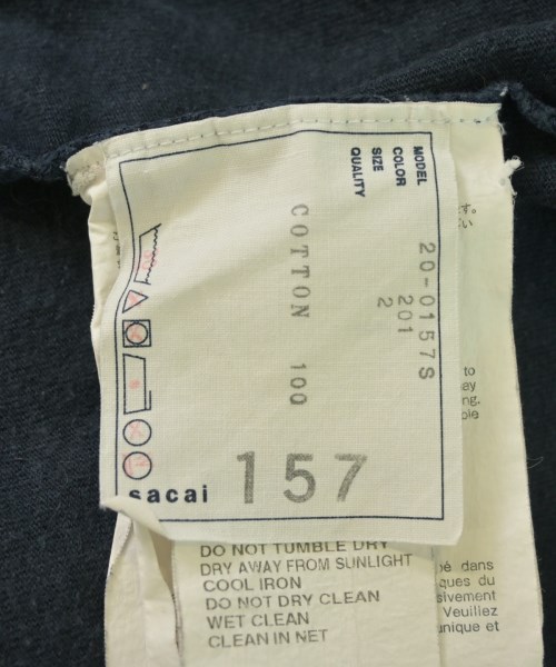 sacai（サカイ）Tシャツ・カットソー 紺 サイズ:2(M位) メンズ/2200568474062