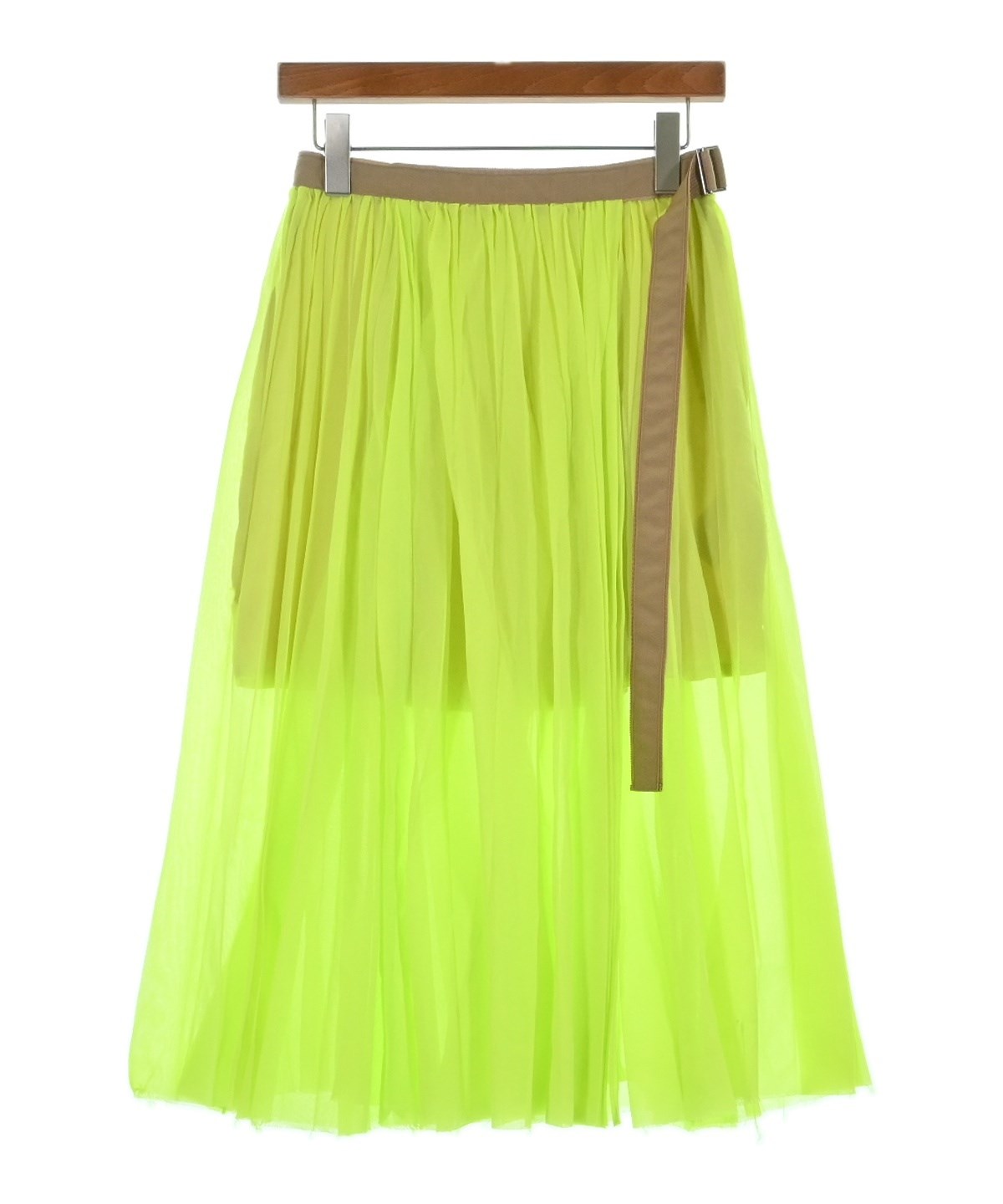 sacai ロングスカート sacai（サカイ） ロング・マキシ丈スカート レディース 中古 古着