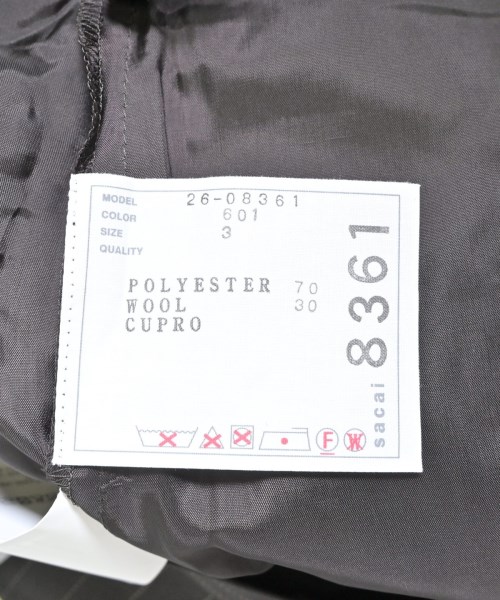 sacai（サカイ）ロング・マキシ丈スカート 茶 サイズ:3(L位) レディース/2200662708049