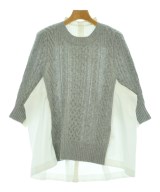 sacai（サカイ）ニット・セーター グレー サイズ:1(S位) レディース/2200669958324