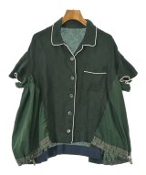 sacai（サカイ）カジュアルシャツ 緑 サイズ:3(L位) レディース/2200672535017
