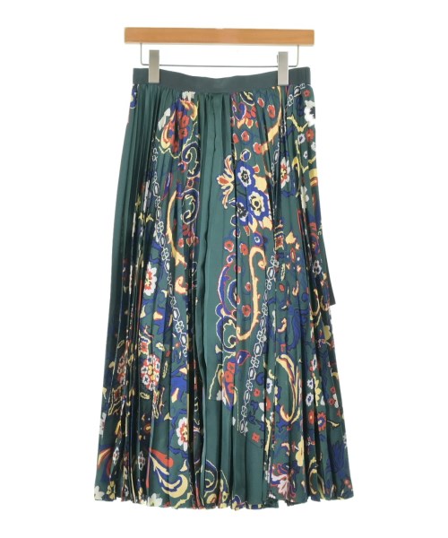 sacai（サカイ）ロング・マキシ丈スカート 緑 サイズ:1(S位) レディース/2200673032010