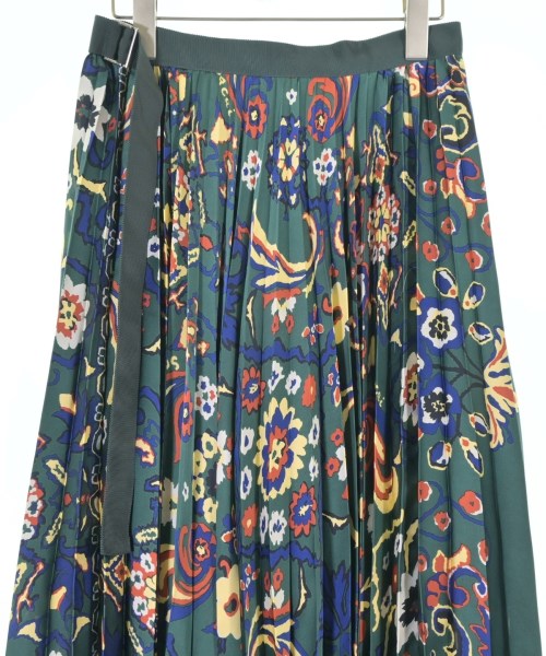 sacai（サカイ）ロング・マキシ丈スカート 緑 サイズ:1(S位) レディース/2200673032010