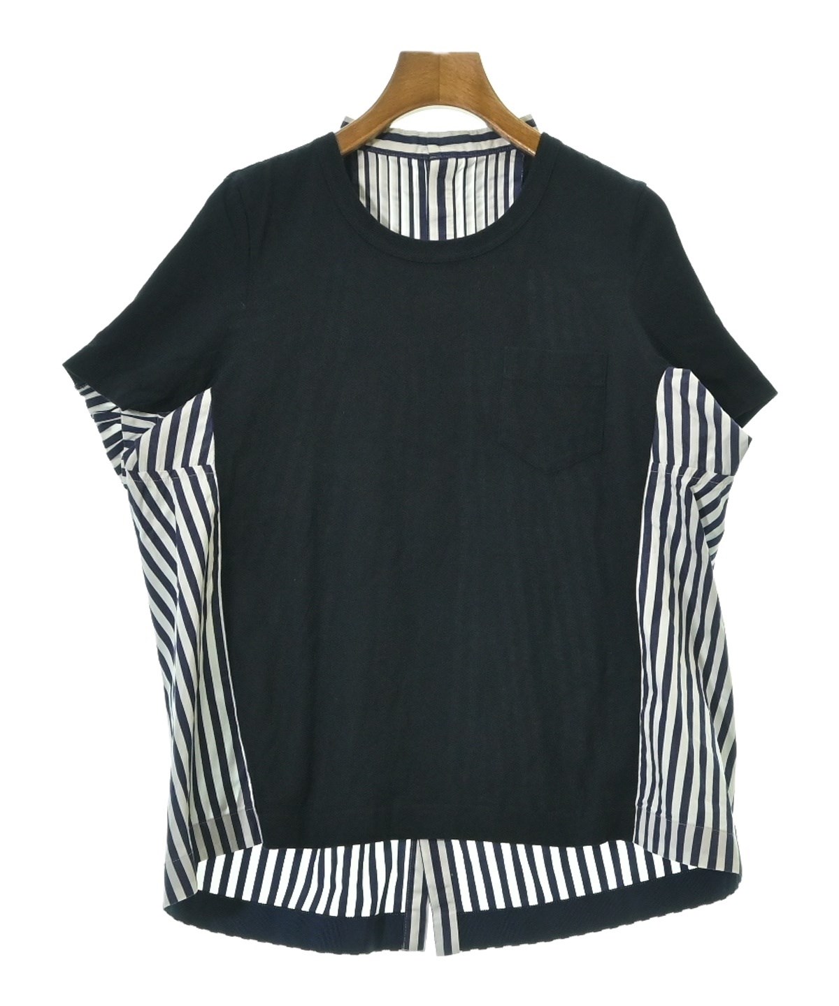 sacai（サカイ）Tシャツ・カットソー 紺 サイズ:1(S位) レディース