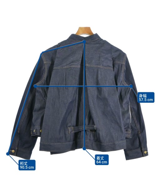 sacai（サカイ）デニムジャケット 青 サイズ:1(S位) レディース/2200673474018
