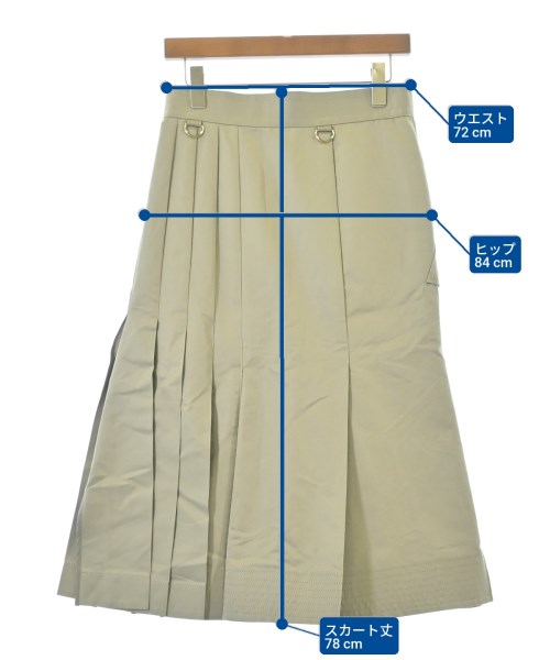 sacai（サカイ）ロング・マキシ丈スカート カーキ サイズ:2(M位) レディース/2200673510013