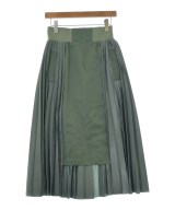 sacai（サカイ）ロング・マキシ丈スカート カーキ サイズ:1(M位) レディース/2200673743091